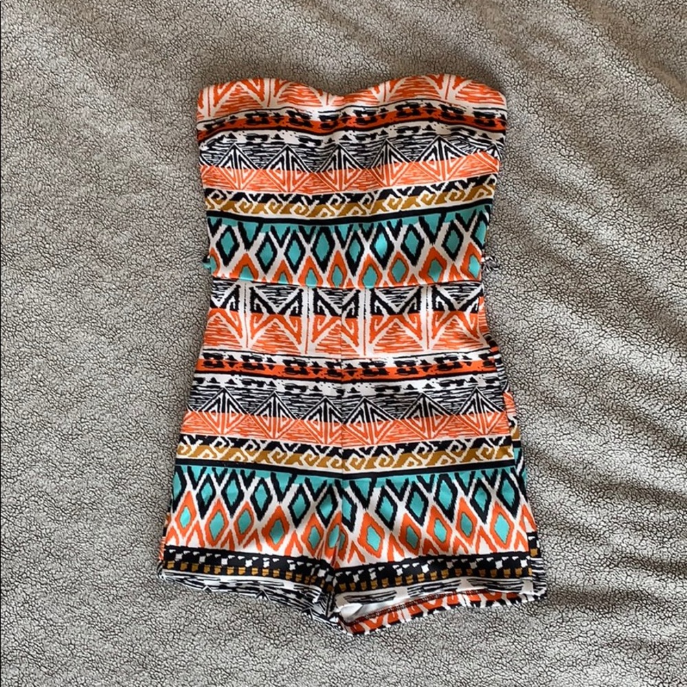 Alt. B Strapless Romper